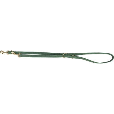 Trixie Dog Lead Pure Adjustable Leather Sage Green
